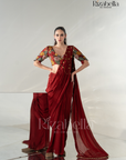 Noir Gulbahar Draped Saree