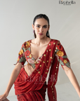 Noir Gulbahar Draped Saree