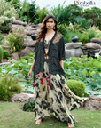 Boho Bandhani Ensemble - Black