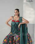 Noor Handprint Co-ord Ensemble