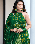 Bandhej Kurta Set
