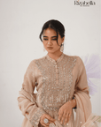 Floor-Length Anarkali with Zari Embroidery