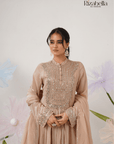Floor-Length Anarkali with Zari Embroidery