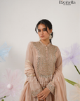 Floor-Length Anarkali with Zari Embroidery