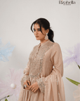 Floor-Length Anarkali with Zari Embroidery