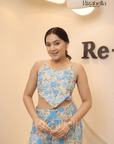 Azure Blue Floral Co-Ord Set