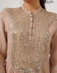 Floor-Length Anarkali with Zari Embroidery
