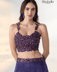 Regal Iris 3 PCS cape style with leaf work