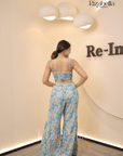 Azure Blue Floral Co-Ord Set