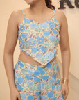 Azure Blue Floral Co-Ord Set