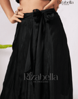 Sweetheart Drape Set with Floral Kimono