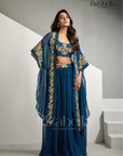 Royal zardosi 3 pc skirt ensemble