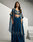 Royal zardosi 3 pc skirt ensemble