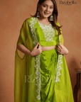 3 PCS dhoti style drape SET