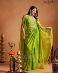 3 PCS dhoti style drape SET