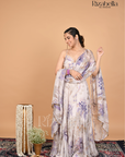 Lavender Floral Lehenga