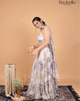 Lavender Floral Lehenga