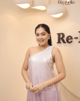 Silver Mist Ombre Dress