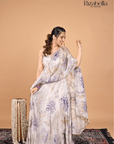 Lavender Floral Lehenga