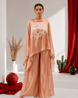 Desert Blush Peach Luxe Co-Ord Set