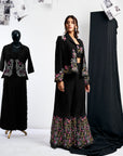 Timeless Embroiderd Blazer Set - Black