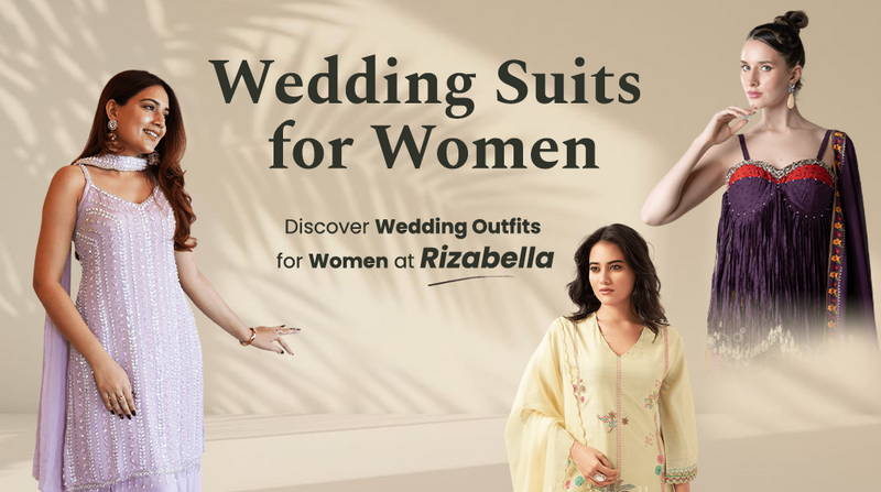 Wedding Suits for Women: Discover Wedding Outfits for Women at Rizabella
