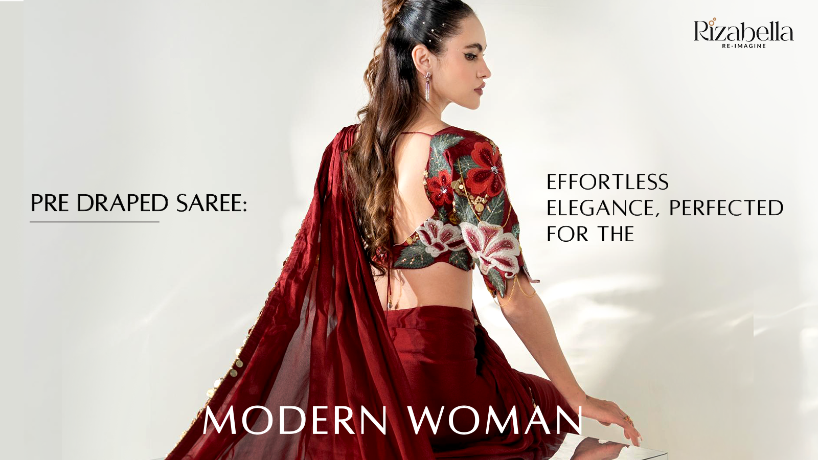 Pre Draped Saree