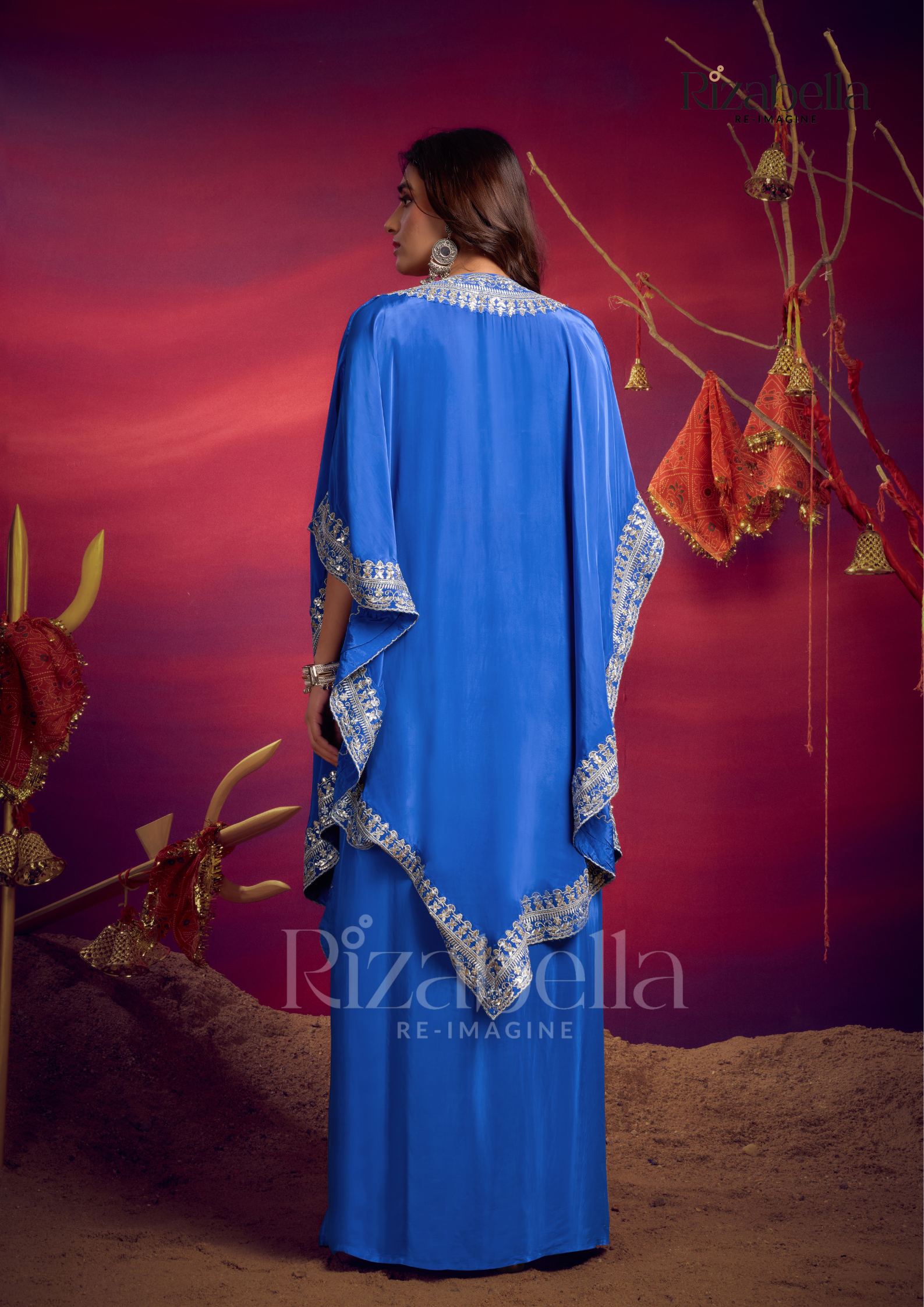 Royal Zardosi 3 pc skirt ensemble