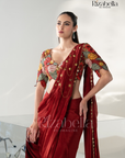 Noir Gulbahar Draped Saree