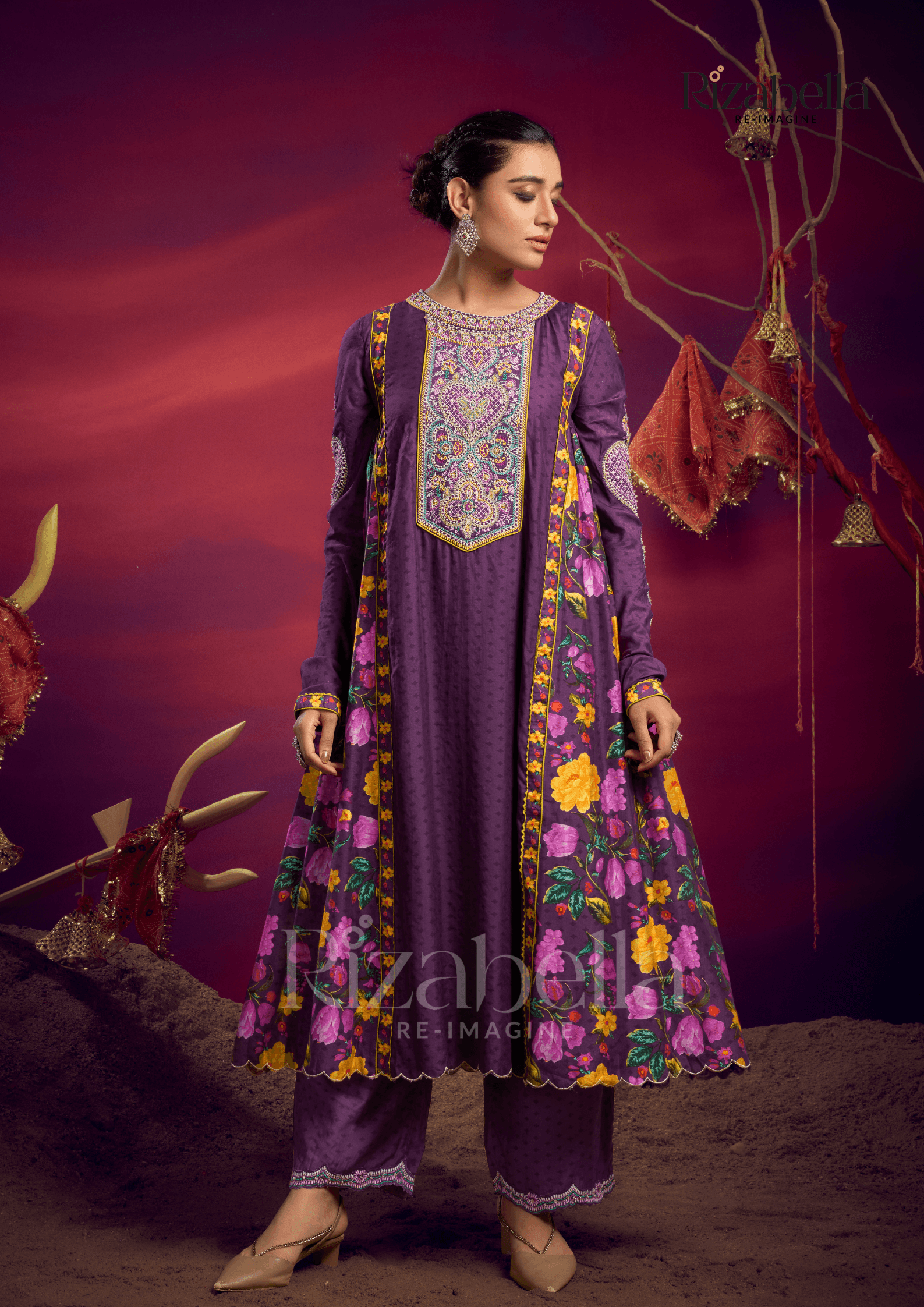 Botanical 2 pc relaxed ensemble