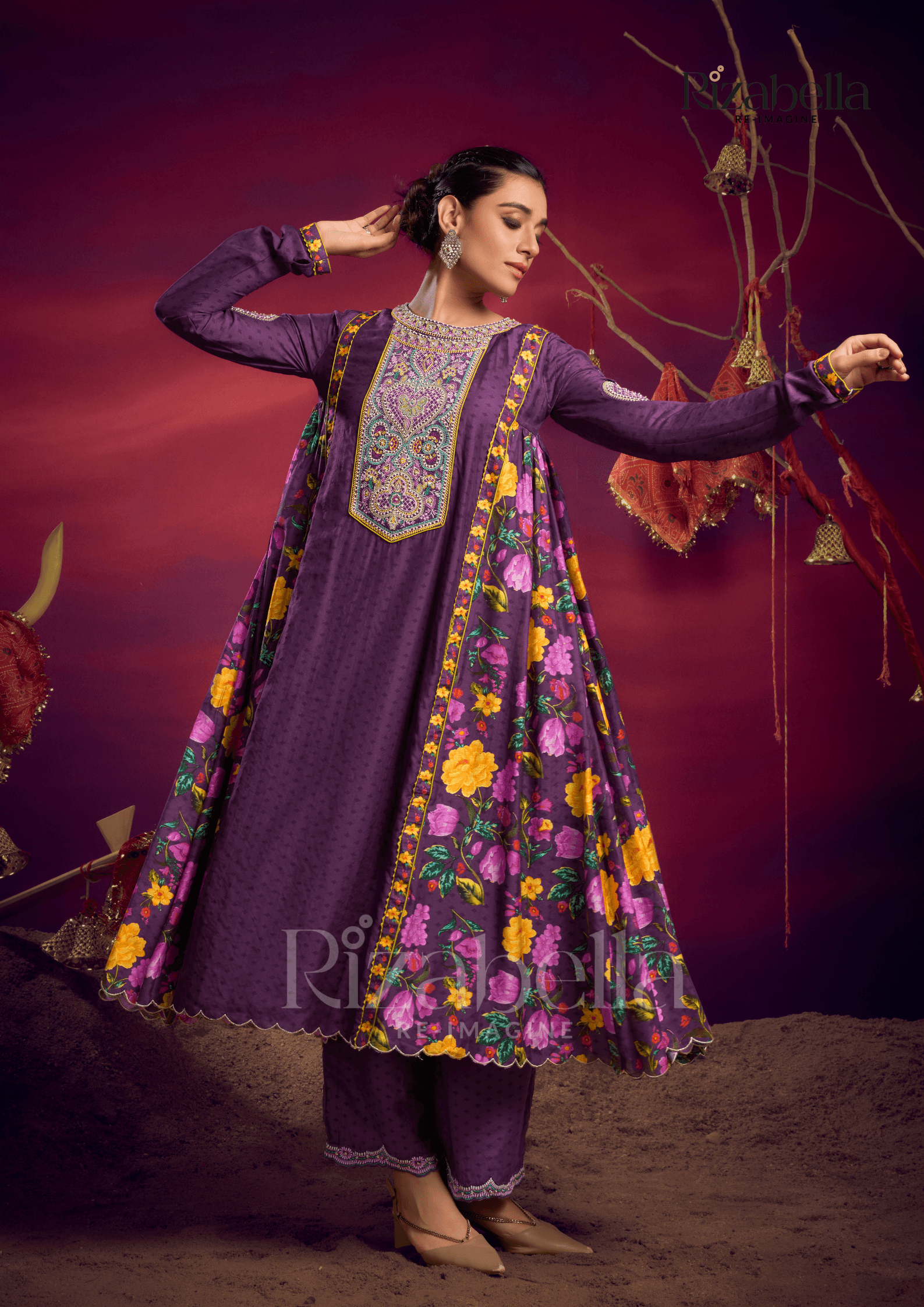 Botanical 2 pc relaxed ensemble