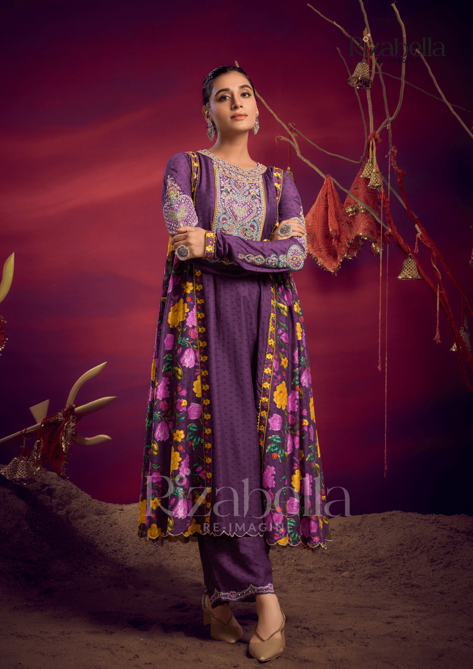 Botanical 2 pc relaxed ensemble