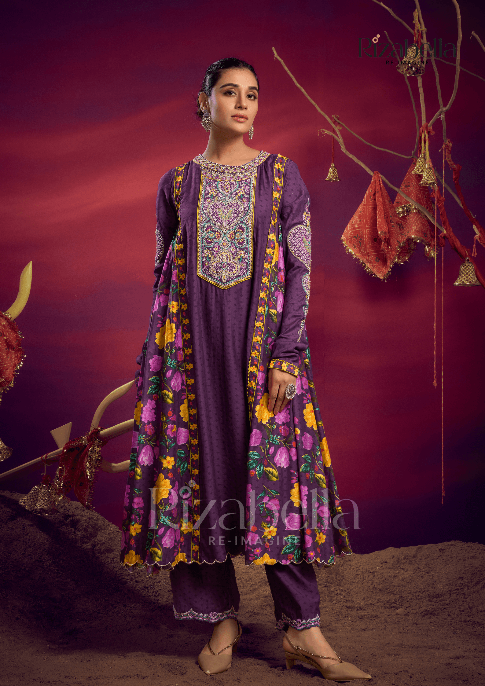 Botanical 2 pc relaxed ensemble