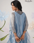Ornate Azure Kaftan