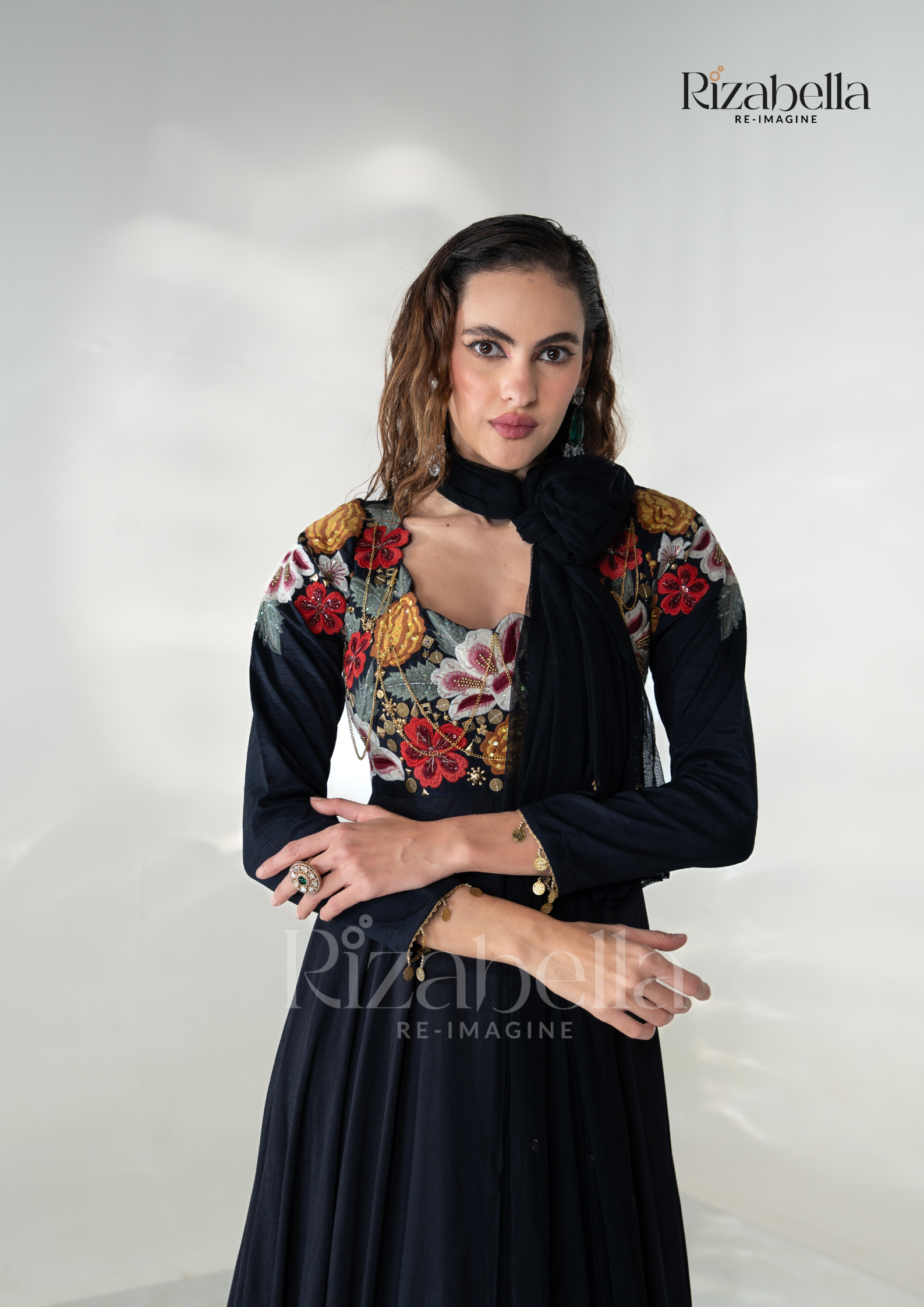 Nazrana Bloom Anarkali Set