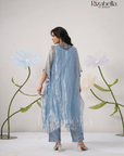 Ornate Azure Kaftan