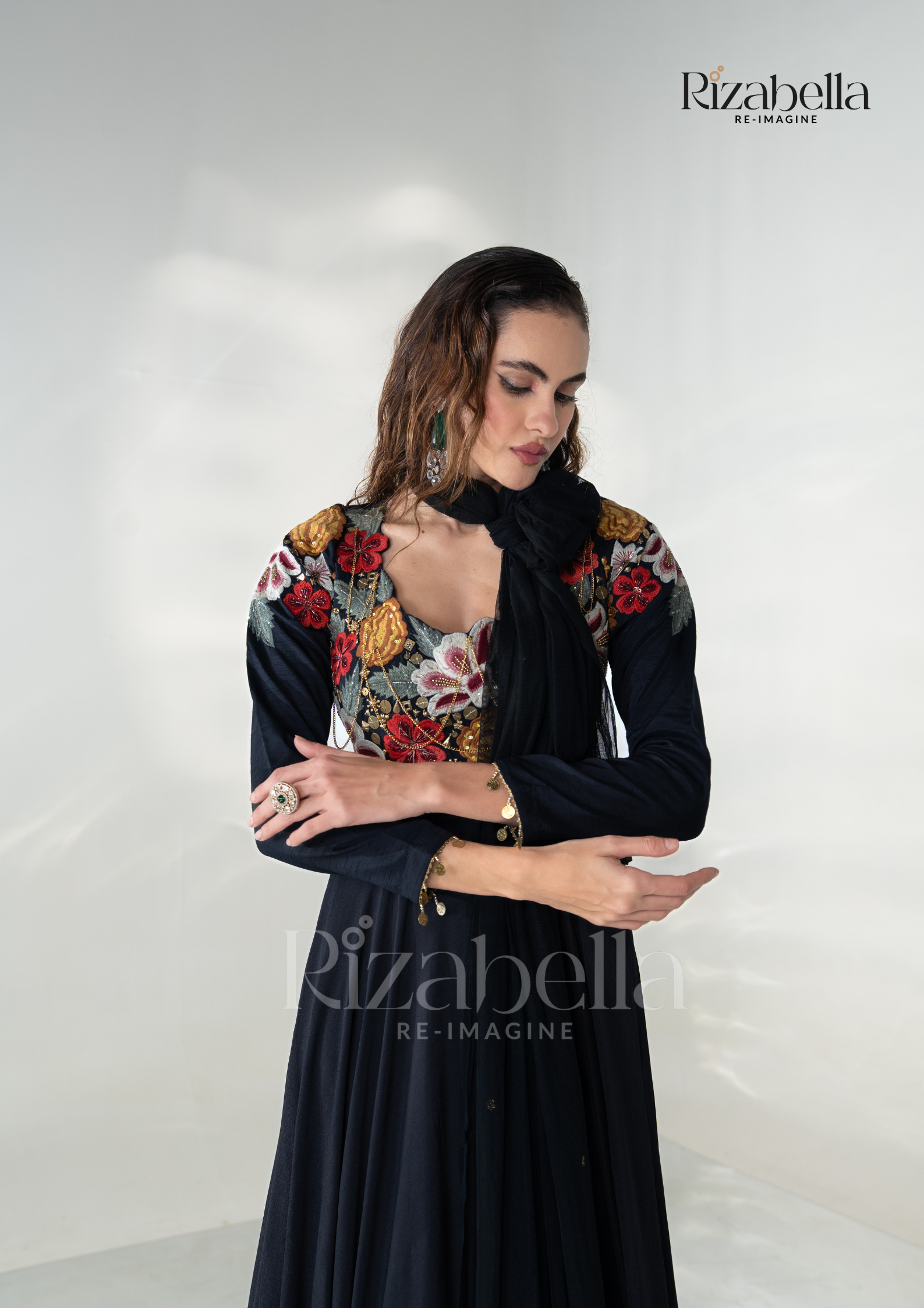 Nazrana Bloom Anarkali Set