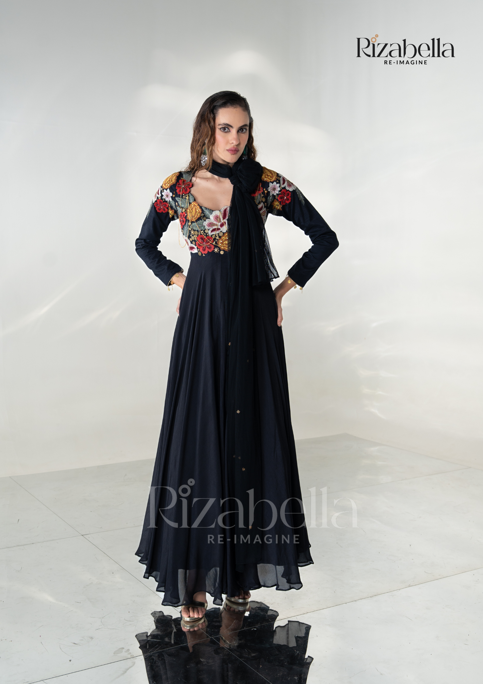 Nazrana Bloom Anarkali Set