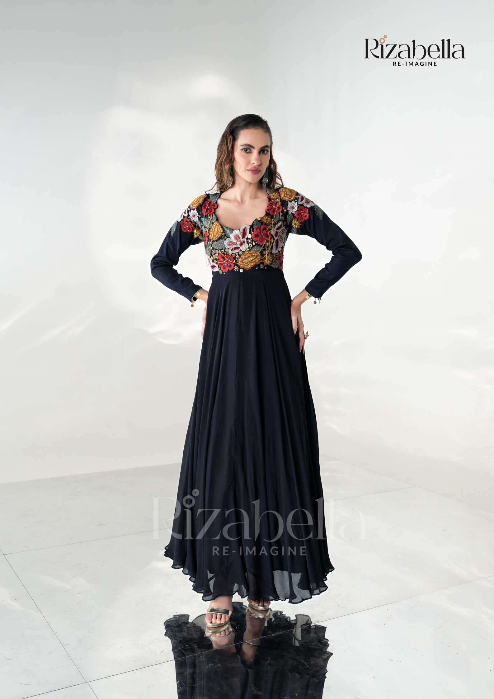 Nazrana Bloom Anarkali Set