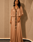 Nomad Luxe Cape Gown Brown