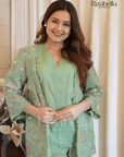 Mint Blossom Co-ord Set