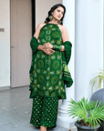 Bandhej Kurta Set
