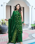 Bandhej Kurta Set
