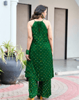 Bandhej Kurta Set