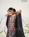 Midnight Muse Embroidered Kaftan Set
