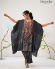 Midnight Muse Embroidered Kaftan Set