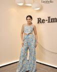 Azure Blue Floral Co-Ord Set