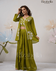 Threaded Florals Flow with 3 pc set