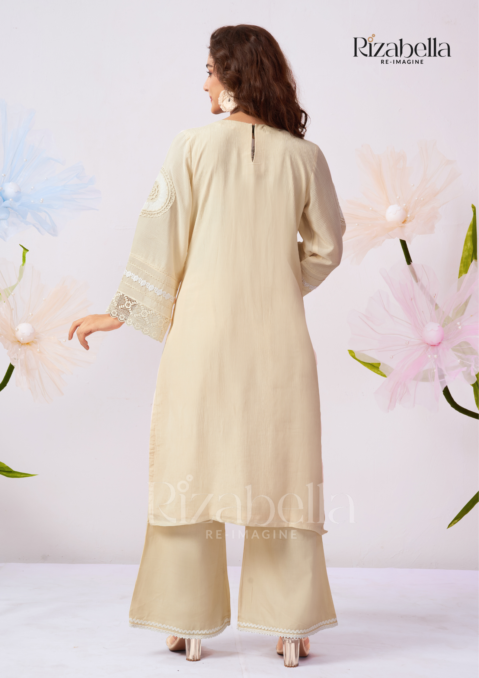 Kurta set tassels hangging