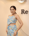 Azure Blue Floral Co-Ord Set